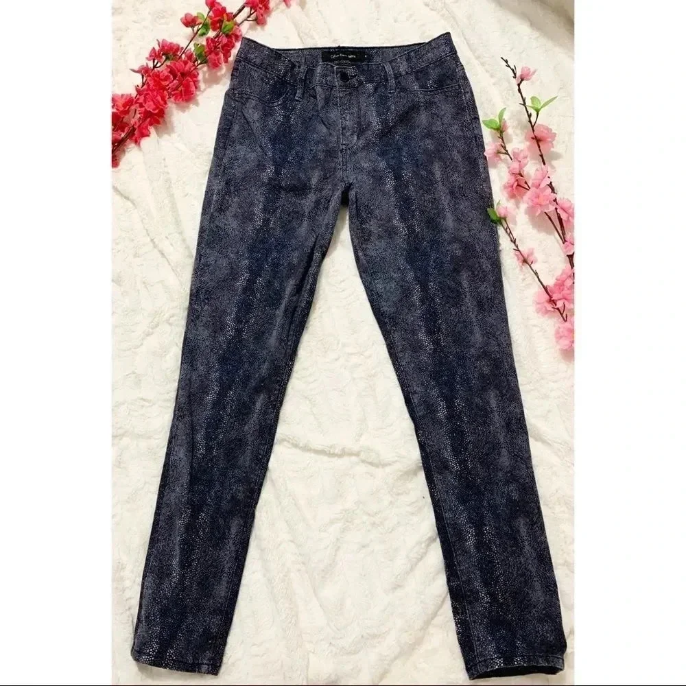 Calvin Klein jeans reptile print skinny - Picture 3 of 9